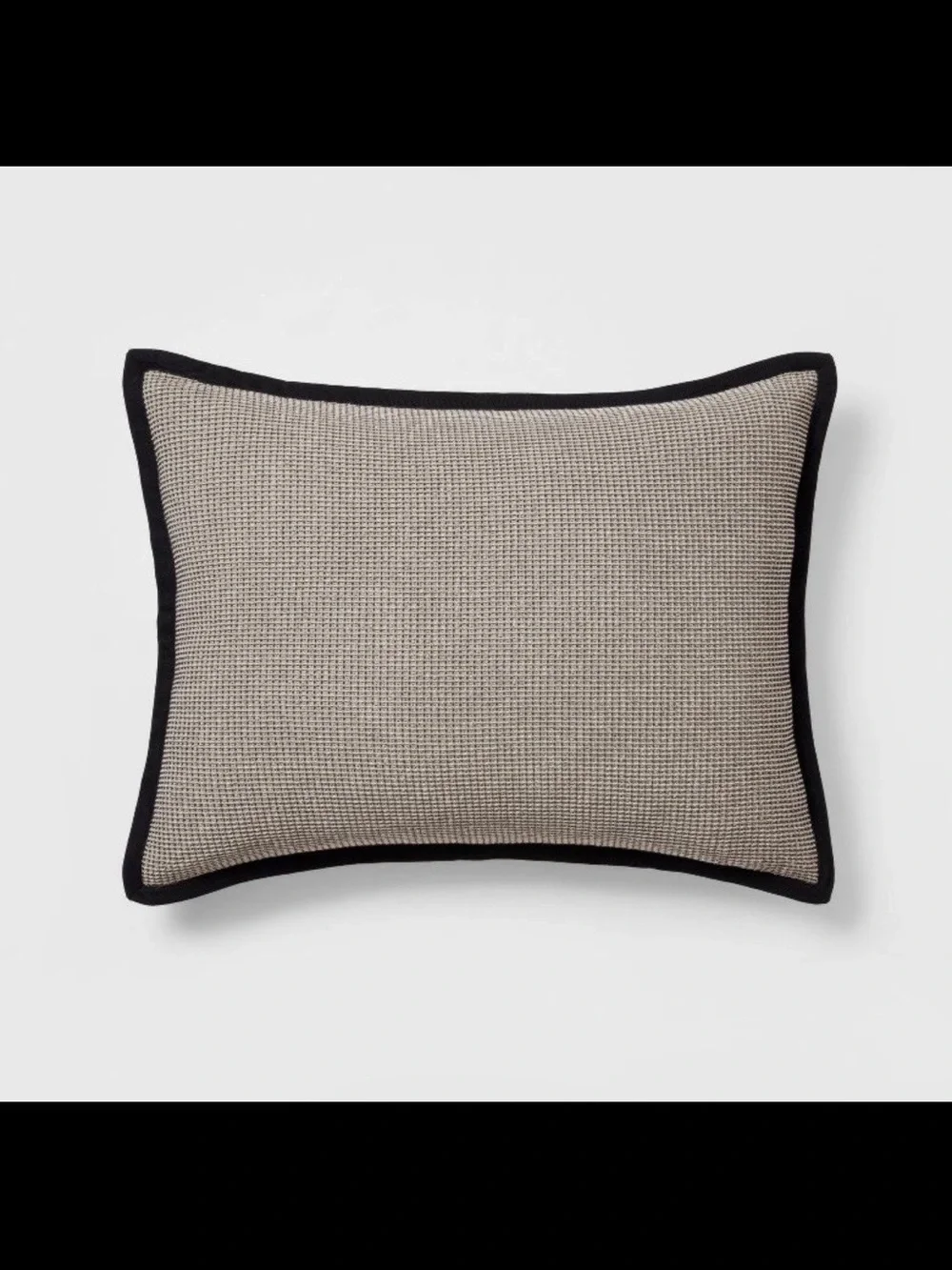 Threshold Micro Waffle Coverlet & Shams King sized set
